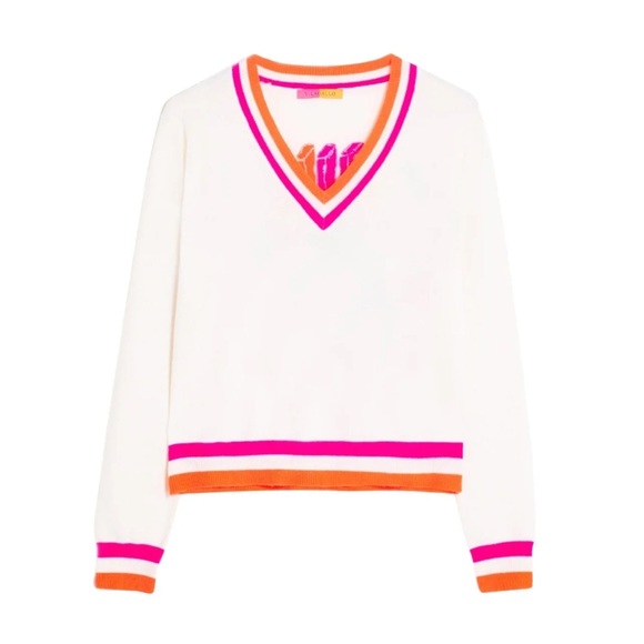 Intarsia FUN TASTIC sweater. Vilagallo Brand - Picture 2 of 8